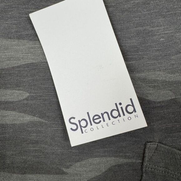 Splendid Evie Camo T-Shirt Dress - Size Medium - Picture 8 of 10